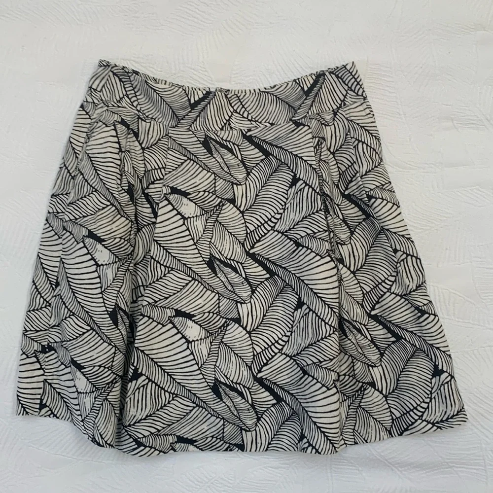 Vintage Linen LOFT skirt with pockets 2P - Picture 2 of 9